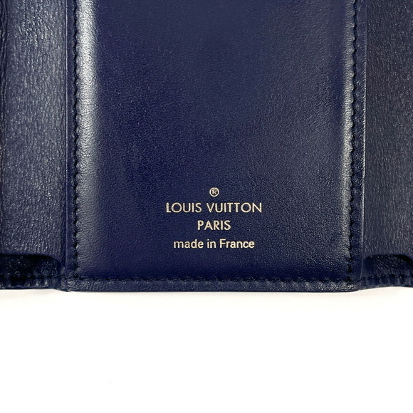 LOUIS VUITTON Blue Wallet - Picture 8 of 12